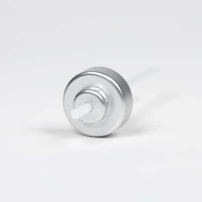 Metered aerosol valve